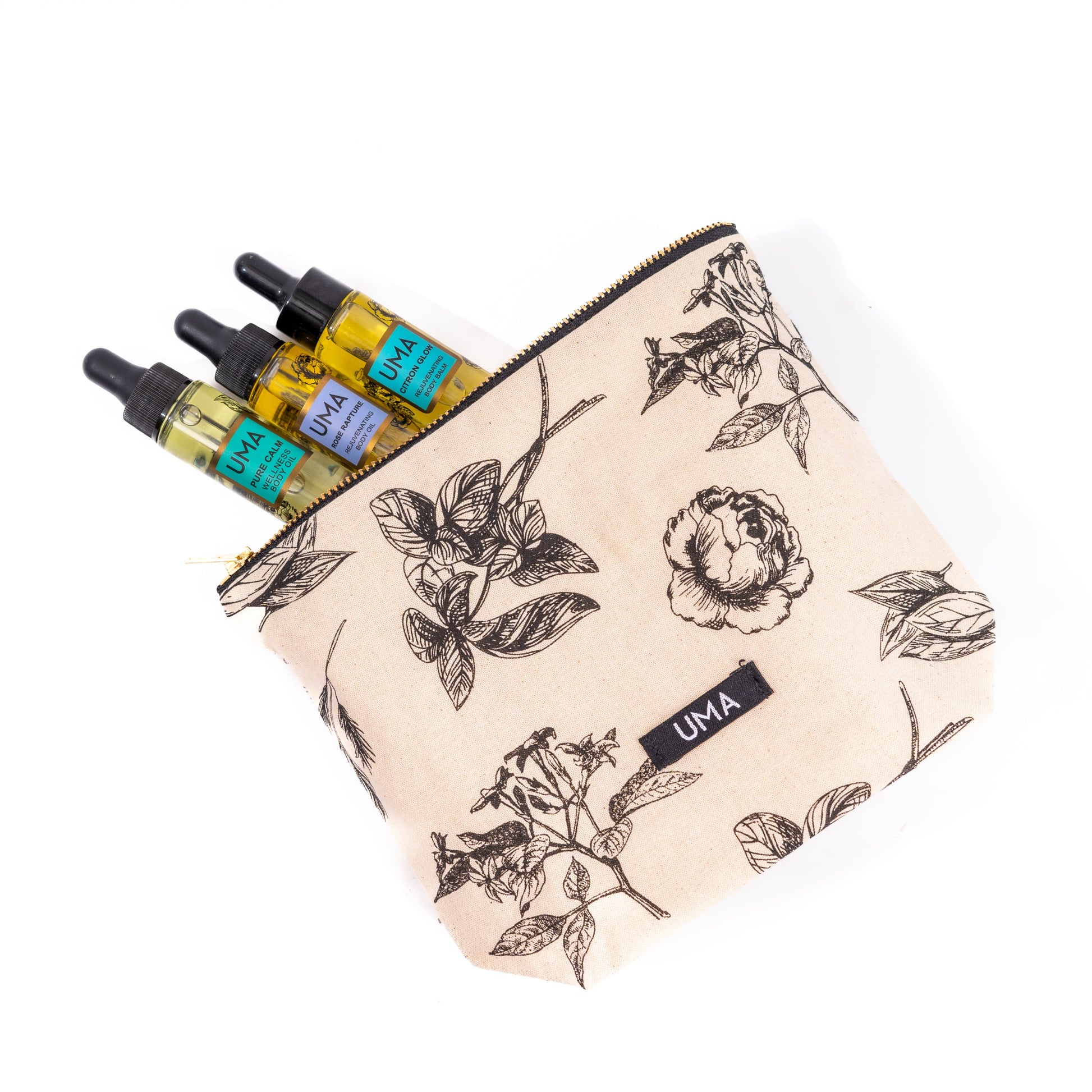 Uma Printed Clutch Bag - Uma Oils